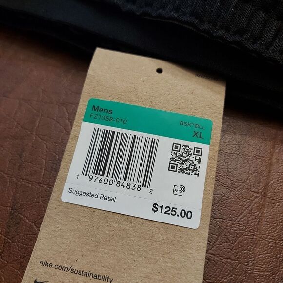 Nike LeBron DNA 3-in-1 Black Basketball Shorts FZ1058-010 Long Tight Men's XL - Picture 7 of 7